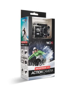 Waterproof 30m Action Camera with Mounts