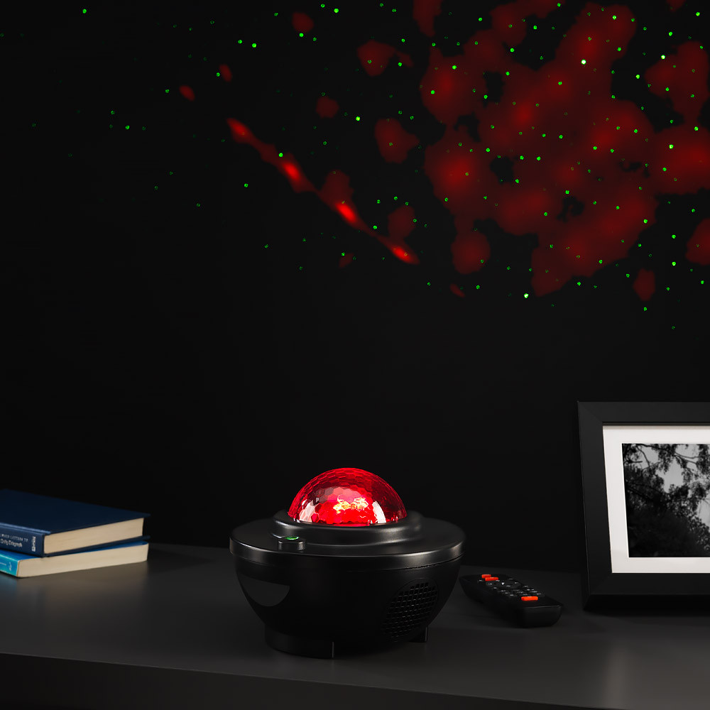 Galaxy Projection Lamp with Wireless Speaker - Image 3