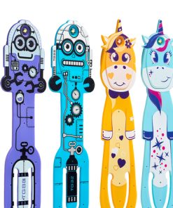Flexilight Pal booklight collection - Unicorn , Robot , Kitty & Dog