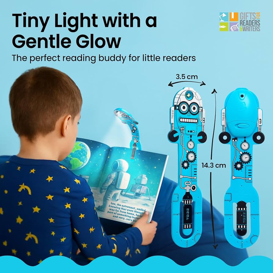 Flexilight Pal booklight collection - Unicorn , Robot , Kitty & Dog - Image 5