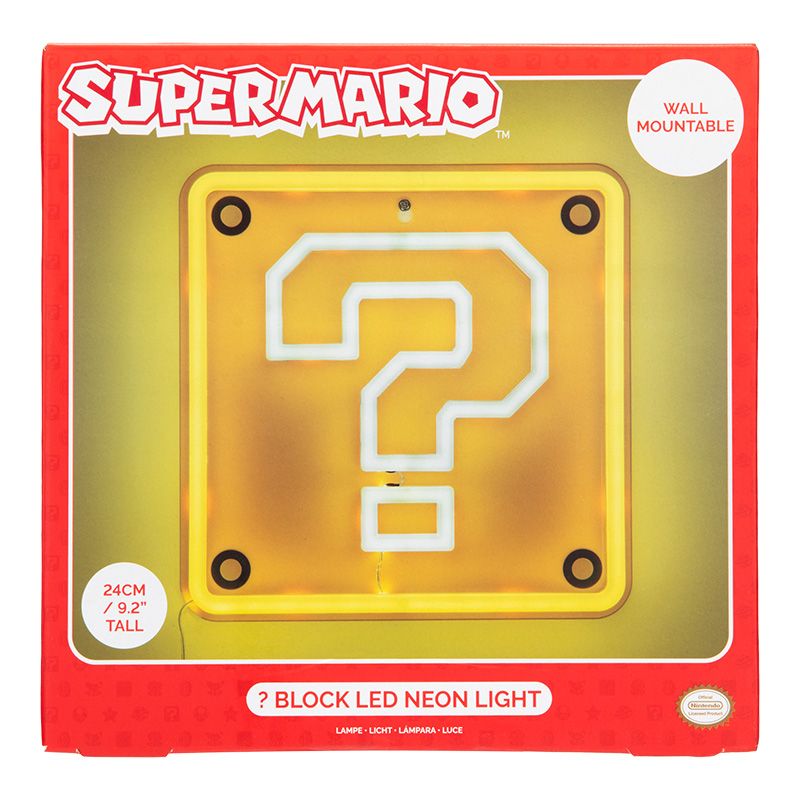 Question Block Wall Mountable LED Neon Light - Image 2