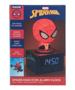 Alternative view of Spiderman Icon Alarm Clock