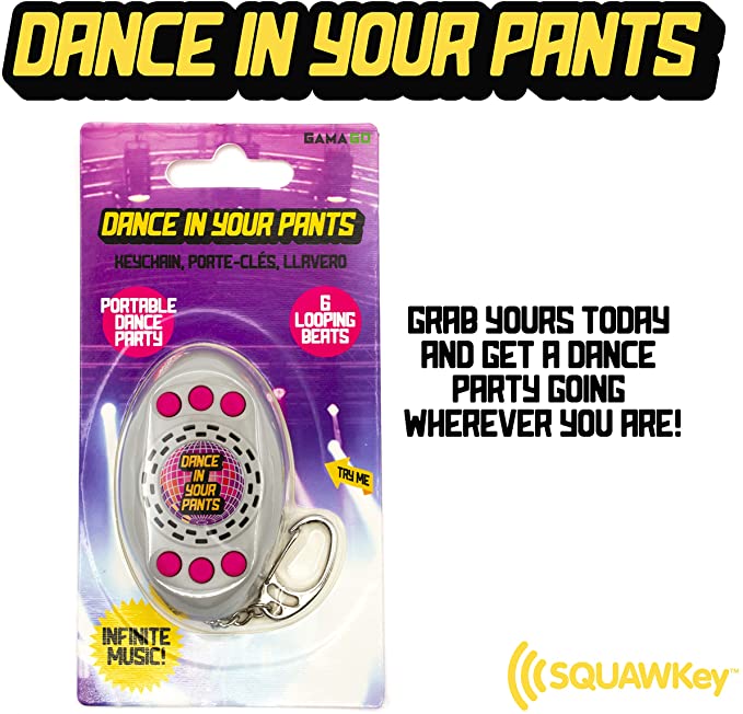 Dance in Your Pants Talking Keychain