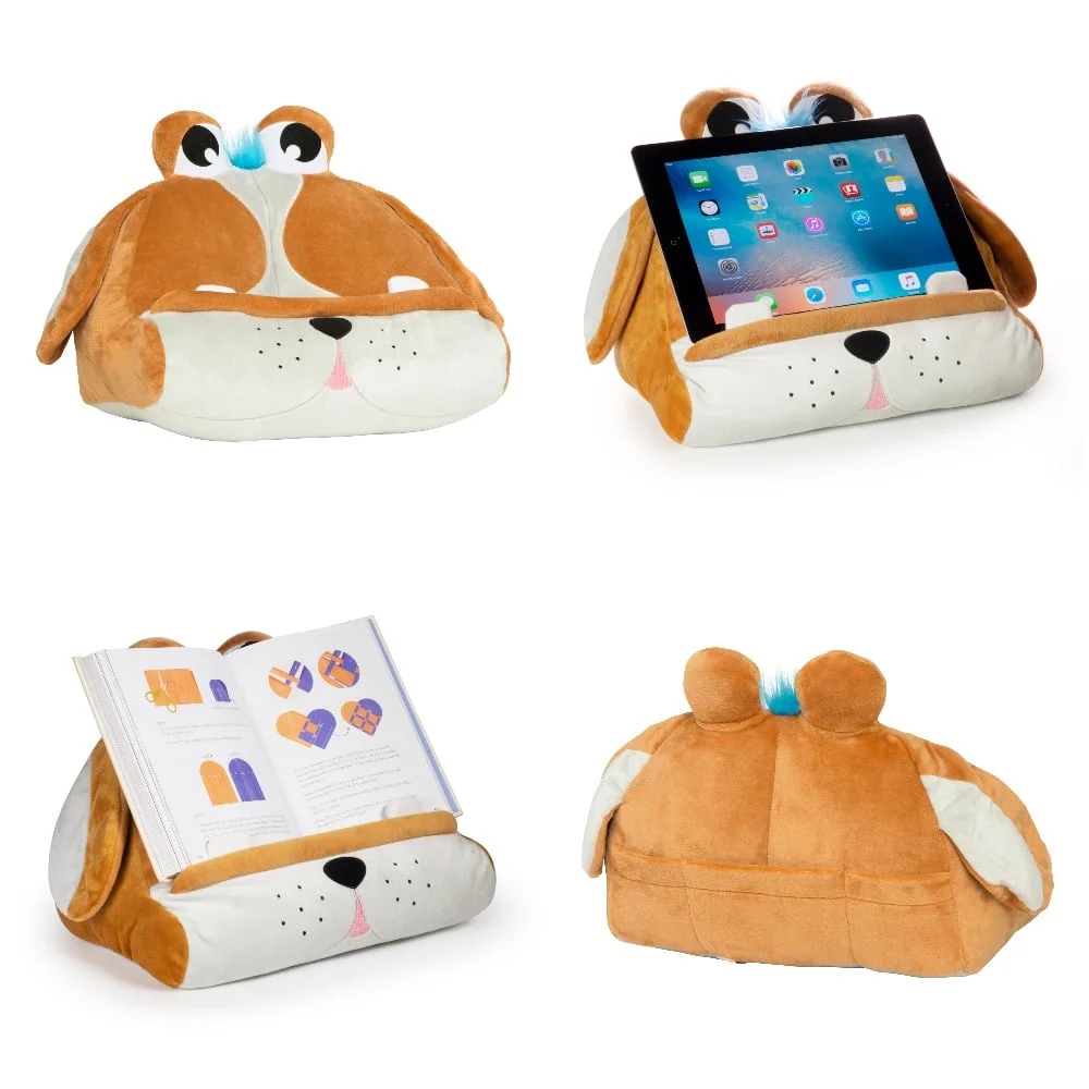 Cuddly Reader : Book & Tablet Holder - Puppy Pete