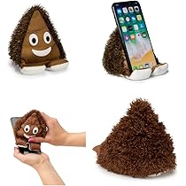 Plusheez Phone Stand and Screen Wipe - Poo