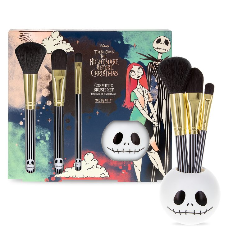 The Nightmare Before Christmas Cosmetic Brush Set and Holder