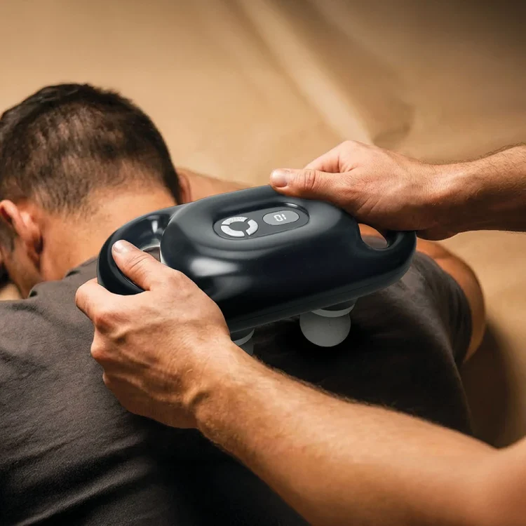 4 Point Percussion Massager with Interchangeable Heads