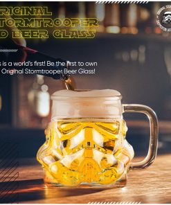 Original Stormtrooper 3D Beer Glass - 1 Pint / 600ml