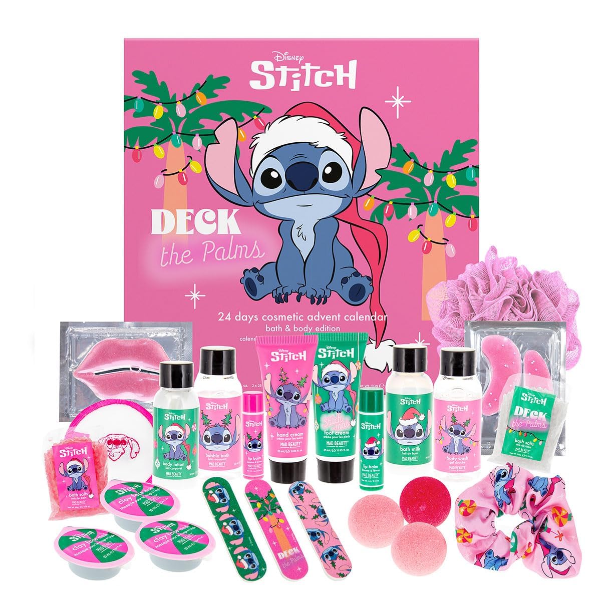 Stitch-mas 24 days Cosmetic Advent Calendar - Lilo & Stitch