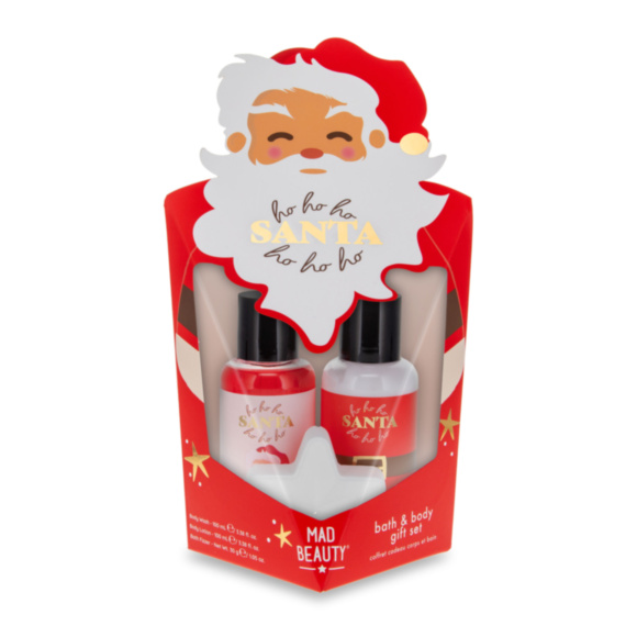 Ho Ho Ho Santa Bath & Body Set Including Bath Fizzer Gift Set